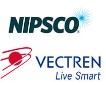 NIPSCO and Vectren logos