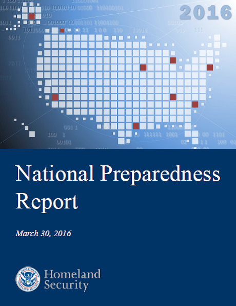 National Preparedness Report cover